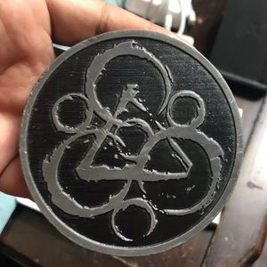 2003 coheed and cambria belt buckle rare